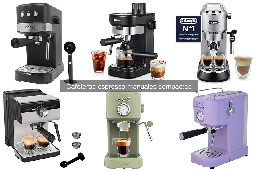 Cómo usar una cafetera espresso manual compacta correctamente