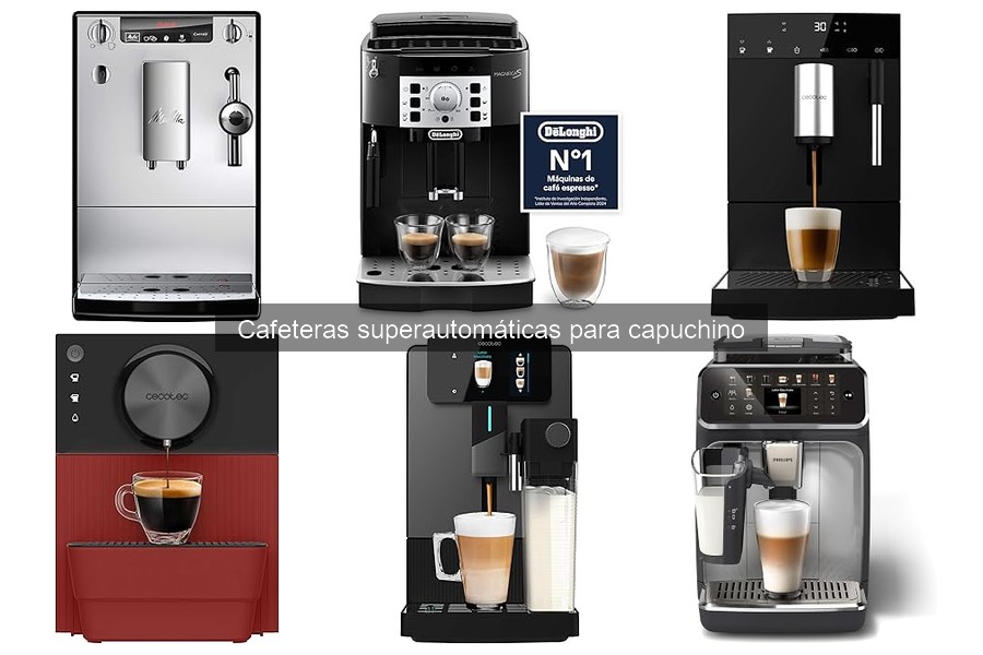 Cómo usar una cafetera superautomática para un capuchino perfecto