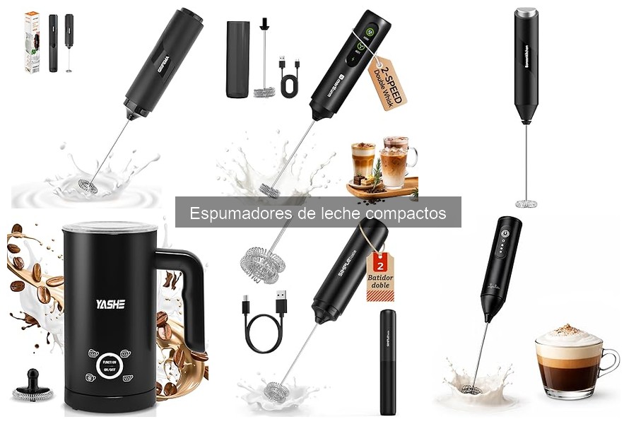 Cómo Utilizar un Espumador de Leche Compacto Correctamente