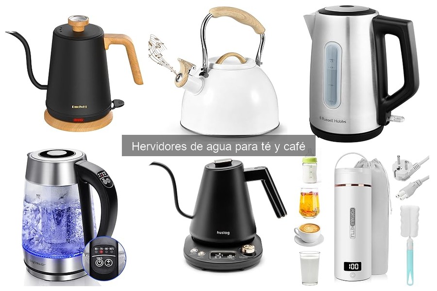 Cómo utilizar un hervidor de agua para café y té