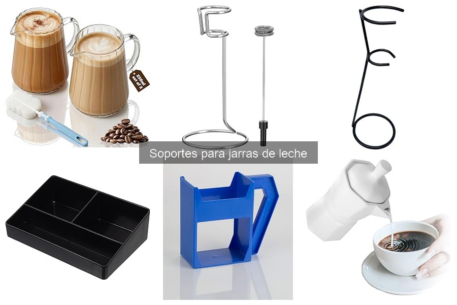 Cómo utilizar un soporte para jarras de leche correctamente