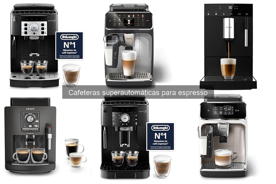 Comparativa 2023: Mejores cafeteras superautomáticas para espresso