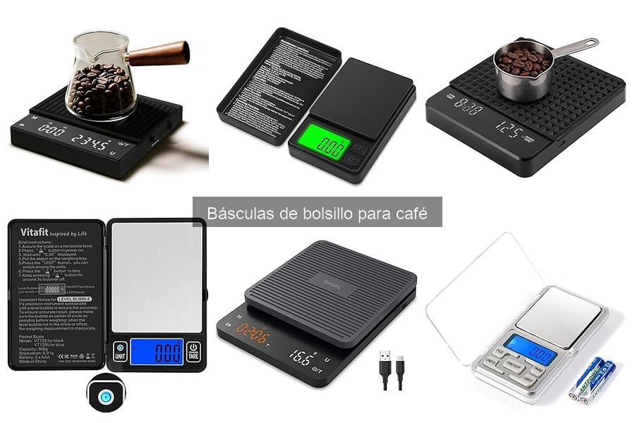 Comparativa: Básculas de bolsillo para café vs. de cocina