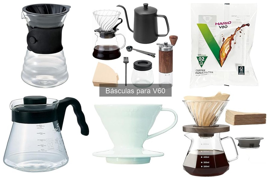 Comparativa: Básculas para V60 vs. Básculas de Cocina