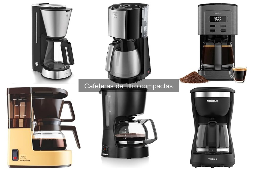 Comparativa: Cafeteras de Filtro Compactas vs Automáticas