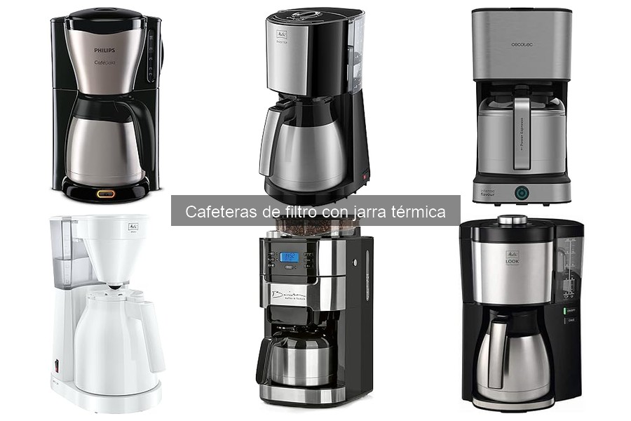 Comparativa: Cafeteras de Filtro con Jarra Térmica vs Goteo