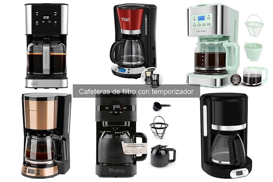 Comparativa: Cafeteras de filtro con temporizador vs manuales