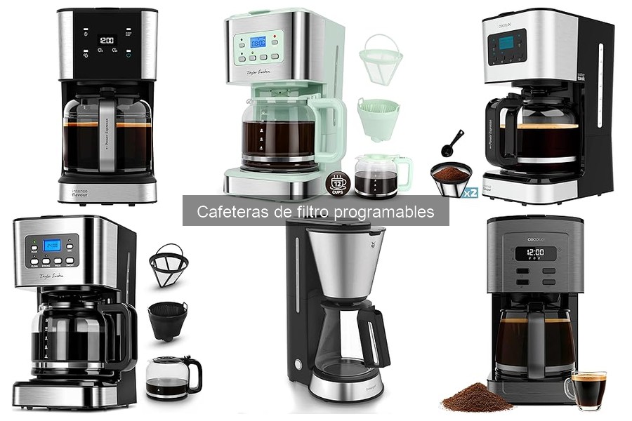 Comparativa: Cafeteras de Filtro Programables vs Goteo