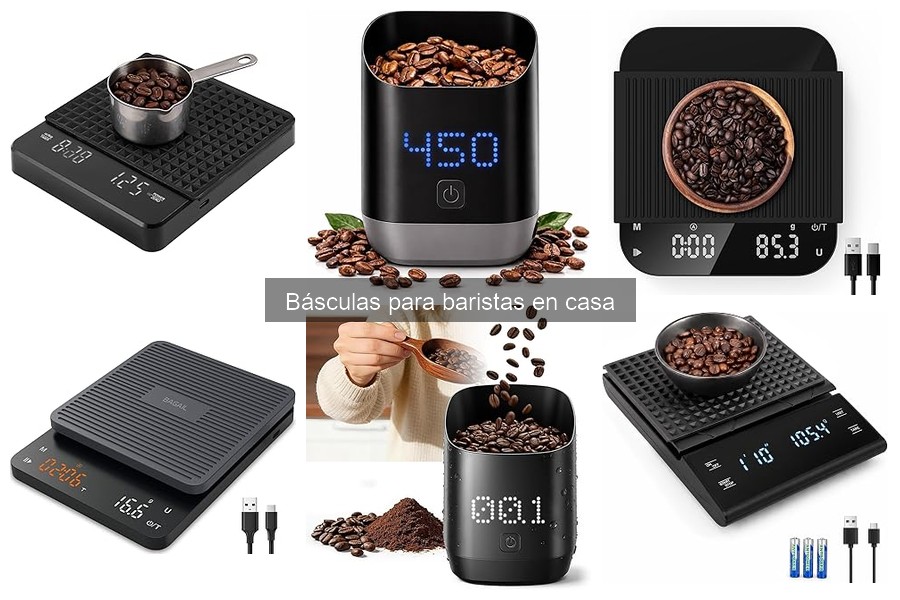 Comparativa de Básculas Digitales para Baristas en Casa