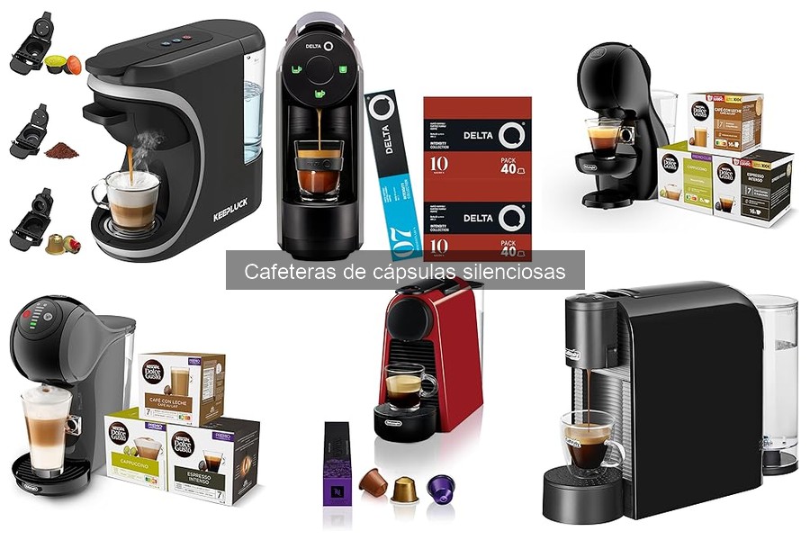Comparativa de Cafeteras de Cápsulas Silenciosas vs Tradicionales