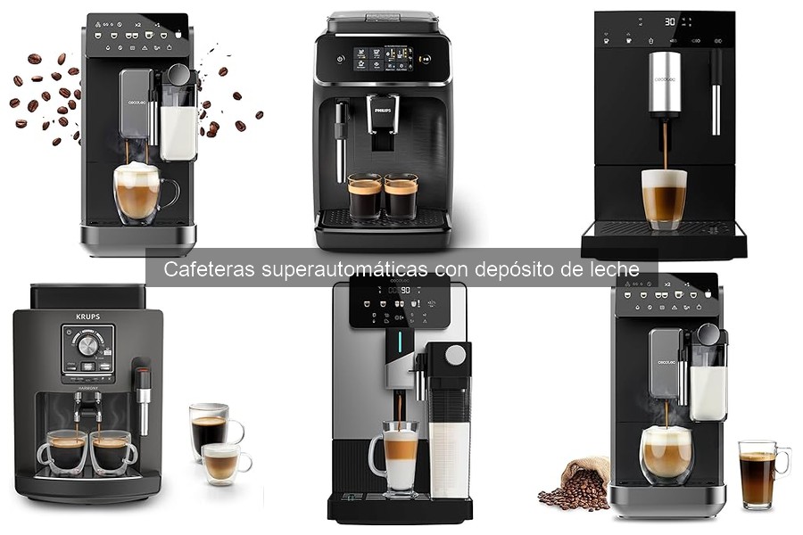 Comparativa de Cafeteras Superautomáticas con Depósito de Leche