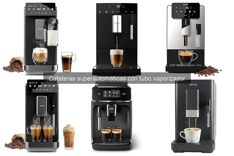 Comparativa de Cafeteras Superautomáticas con Vaporizador