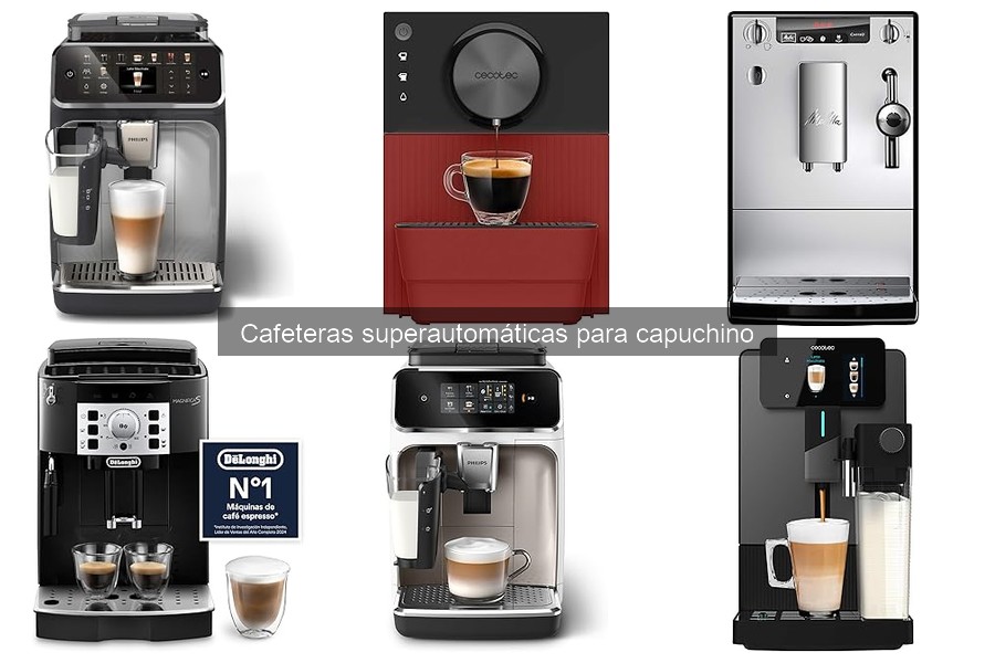 Comparativa de Cafeteras Superautomáticas para Capuchino