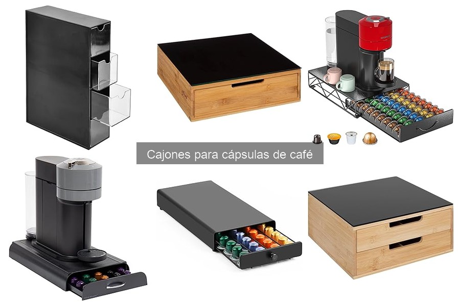 Comparativa de cajones para cápsulas de café: Mejores opciones