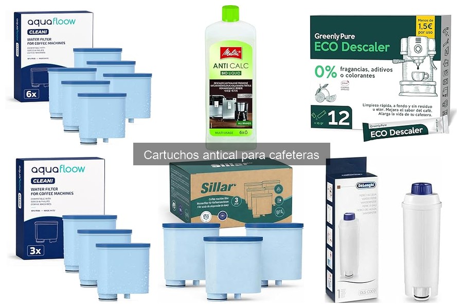 Comparativa de cartuchos antical: marcas y modelos