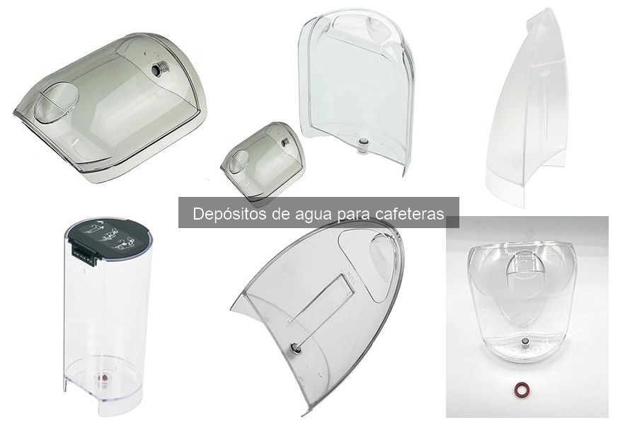 Comparativa de depósitos de agua para cafeteras