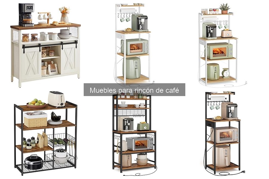 Comparativa de Estilos de Muebles para Rincón de Café