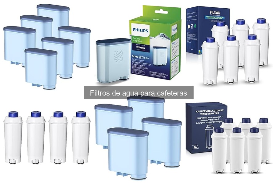 Comparativa de filtros de agua de carbono vs. otros tipos