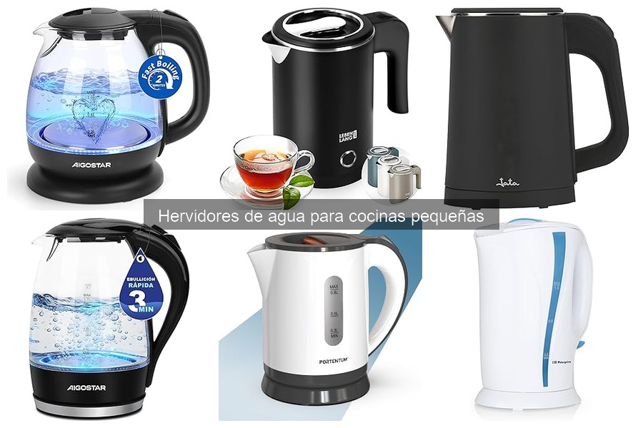 Comparativa de Hervidores Eléctricos y de Estufa para Cocinas Pequeñas