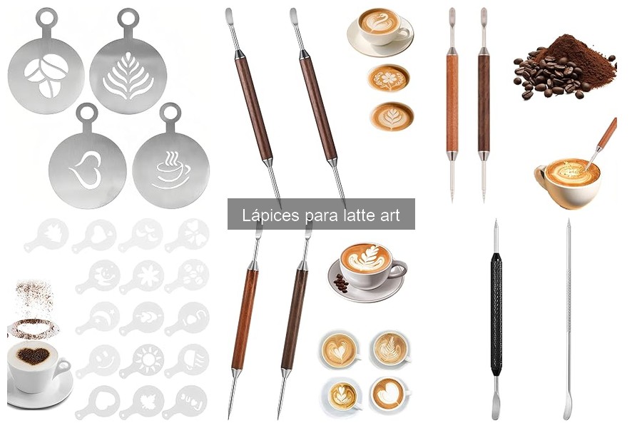 Comparativa de lápices para latte art: marcas y precios