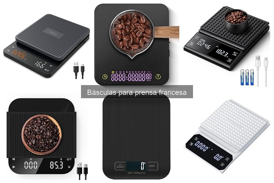 Comparativa de las Mejores Básculas para Prensa Francesa