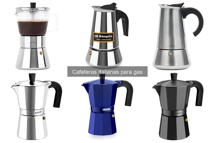 Comparativa de las Mejores Cafeteras Italianas para Gas