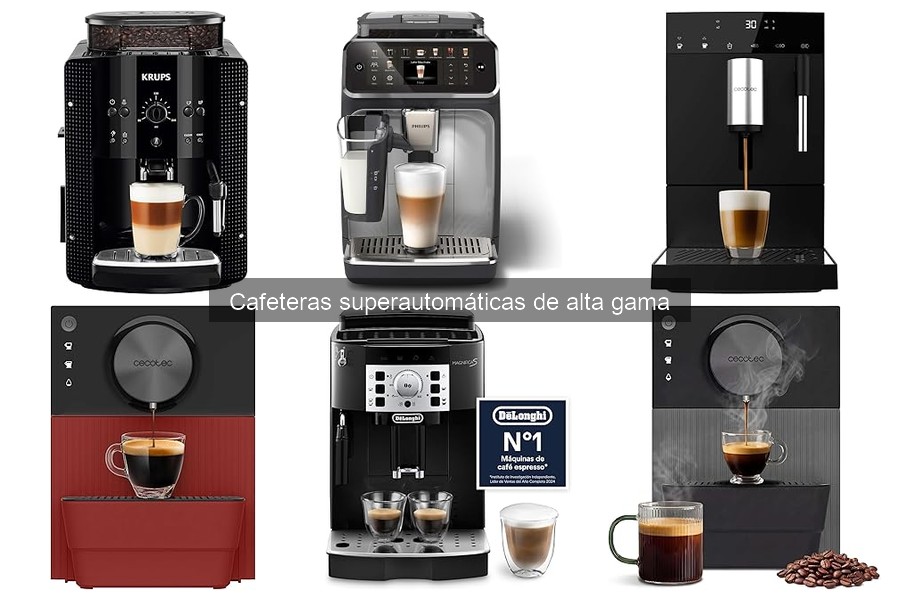 Comparativa de las Mejores Cafeteras Superautomáticas de Alta Gama