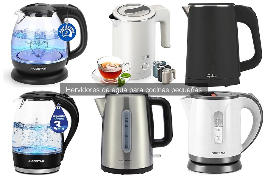 Comparativa de los Mejores Hervidores de Agua para Cocinas Pequeñas