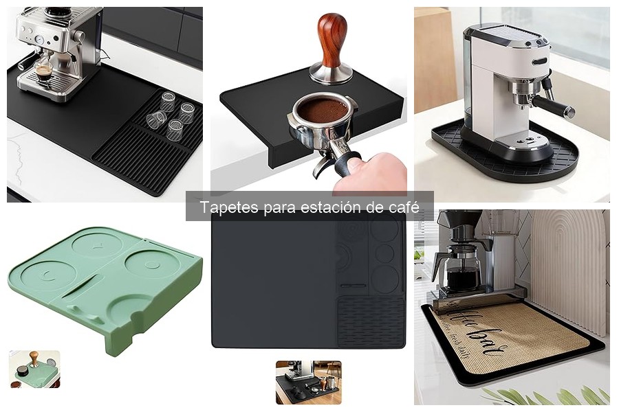 Comparativa de materiales en tapetes para café: silicona vs goma