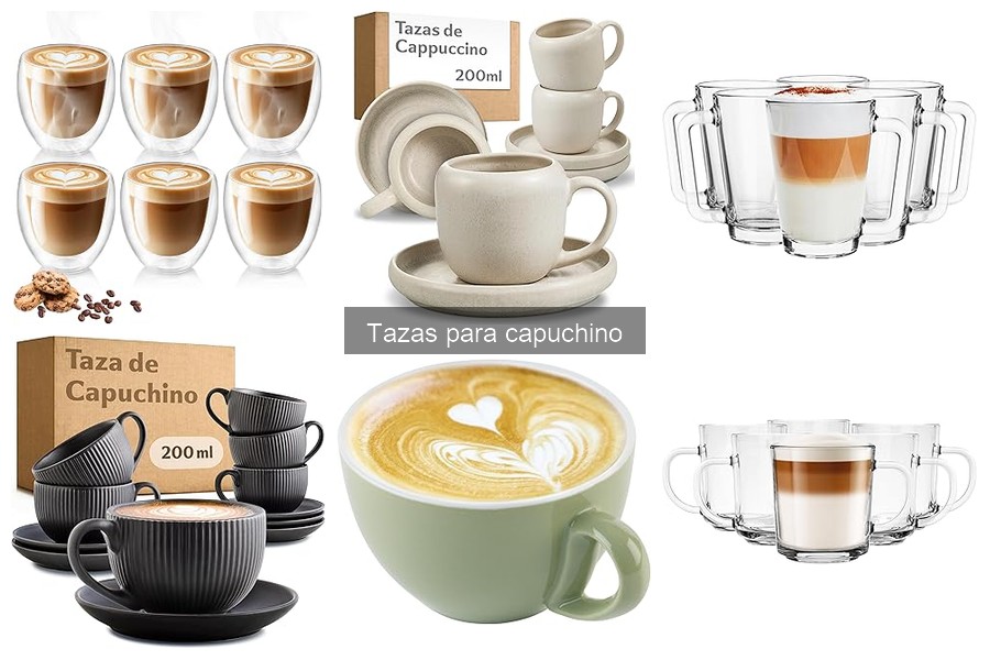 Comparativa de materiales para tazas de capuchino: pros y contras