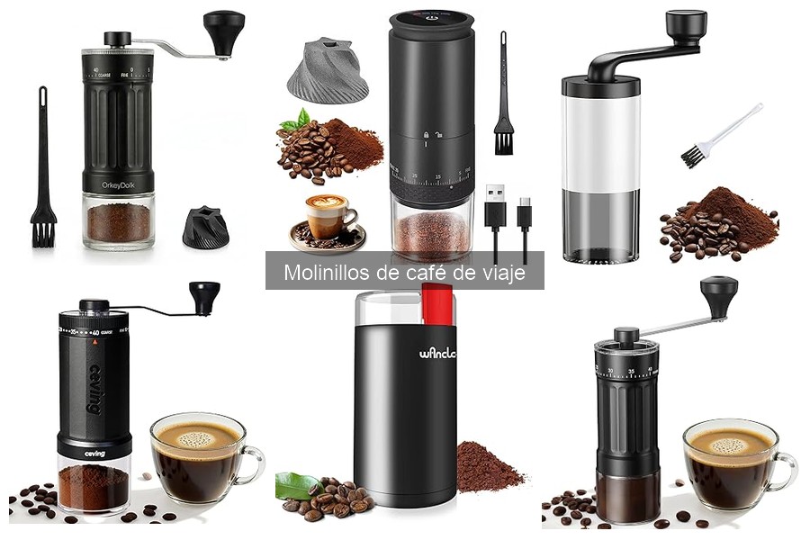 Comparativa de Molinillos de Café Manuales y Eléctricos de Viaje