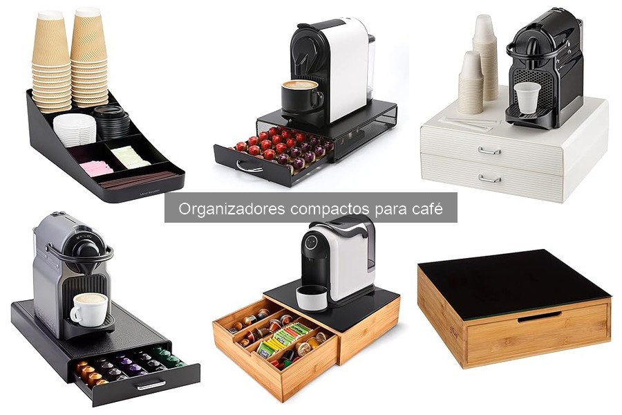 Comparativa de organizadores compactos para café