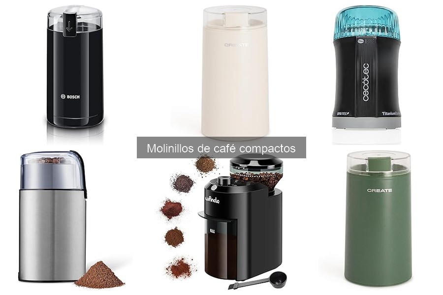 Comparativa de precios de molinillos de café compactos