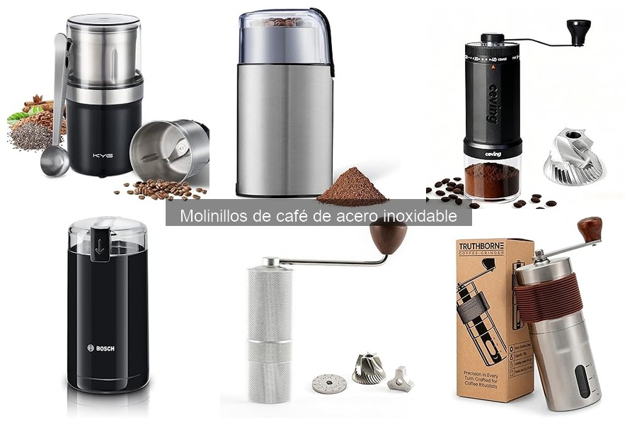 Comparativa de Precios: Molinillos de Café de Acero Inoxidable