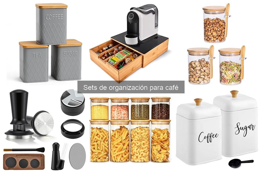 Comparativa de Sets de Organización para Café y Té