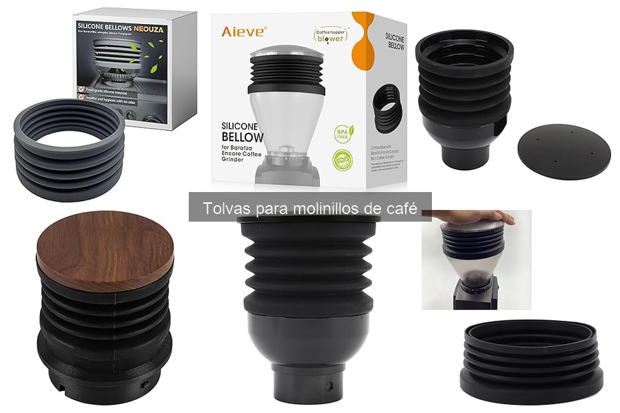 Comparativa de tolvas para molinillos de café: Aieve vs NEOUZA