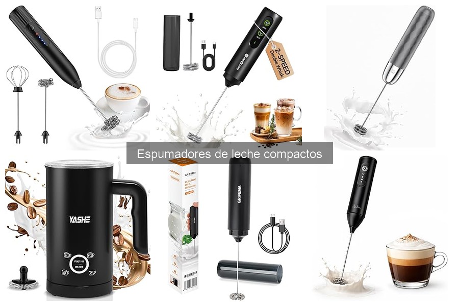 Comparativa: Espumadores de Leche Compactos vs Manuales