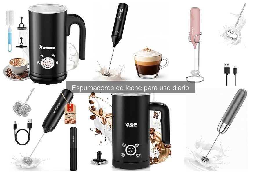 Comparativa: Espumadores de Leche Manuales vs Eléctricos