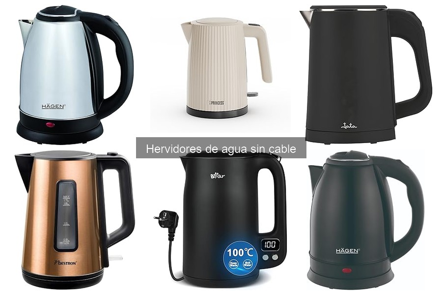 Comparativa: Hervidores de agua con y sin cable