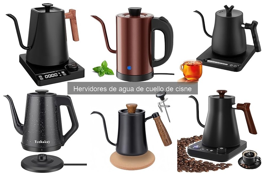 Comparativa: Hervidores de Cuello de Cisne Eléctricos vs Stovetop