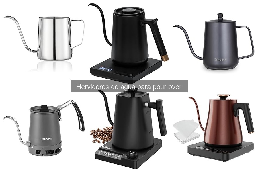 Comparativa: Hervidores eléctricos vs manuales para pour over