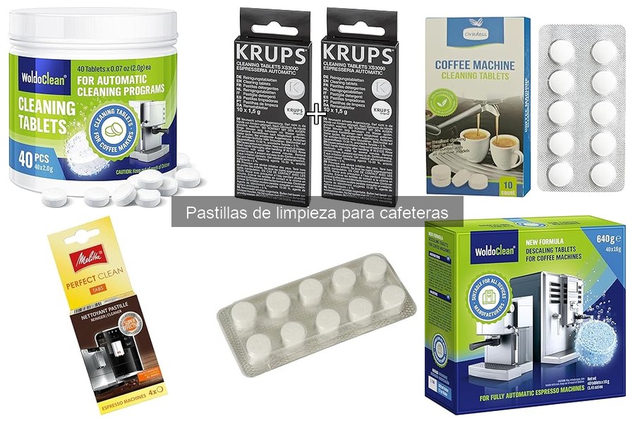 Comparativa: Pastillas de limpieza vs. limpieza manual de cafeteras