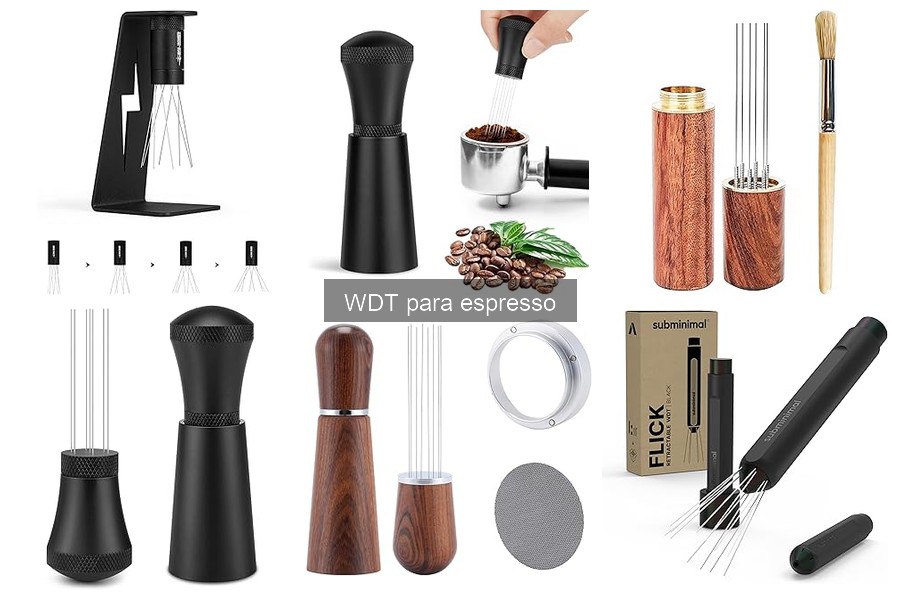 Comparativa WDT manual vs eléctrico para espresso