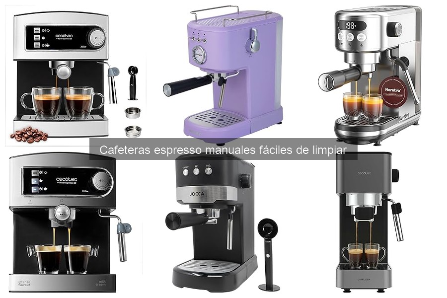 Consejos para el Cuidado de Cafeteras Espresso Manuales