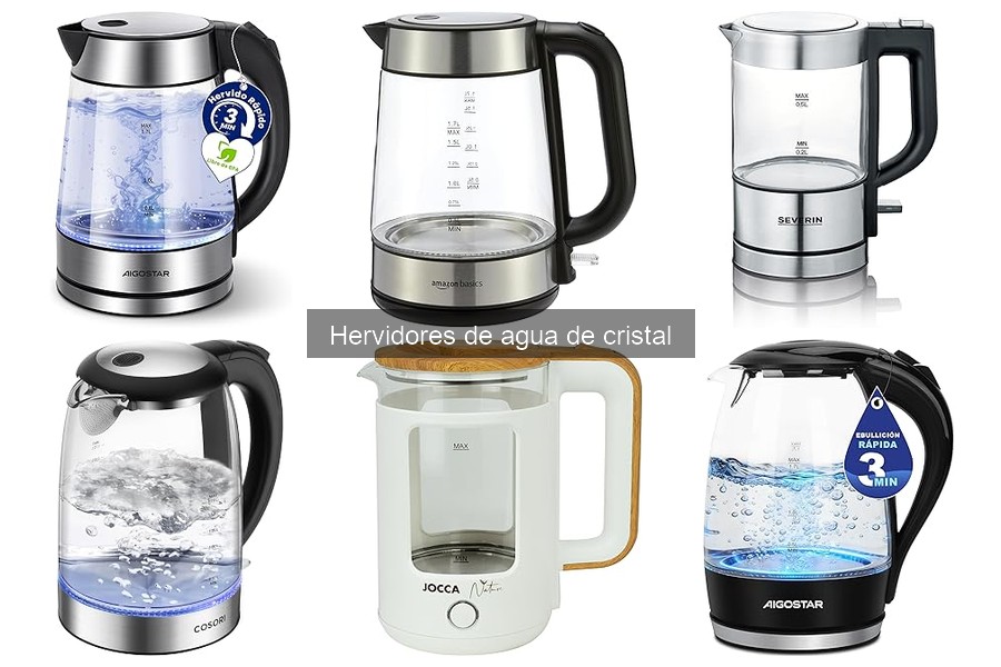 ¿Cuál es el mejor hervidor de agua de cristal para café?