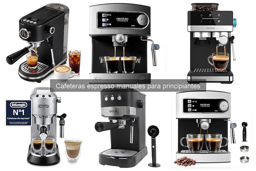 ¿Cuánto cuesta una cafetera espresso manual? Guía de precios