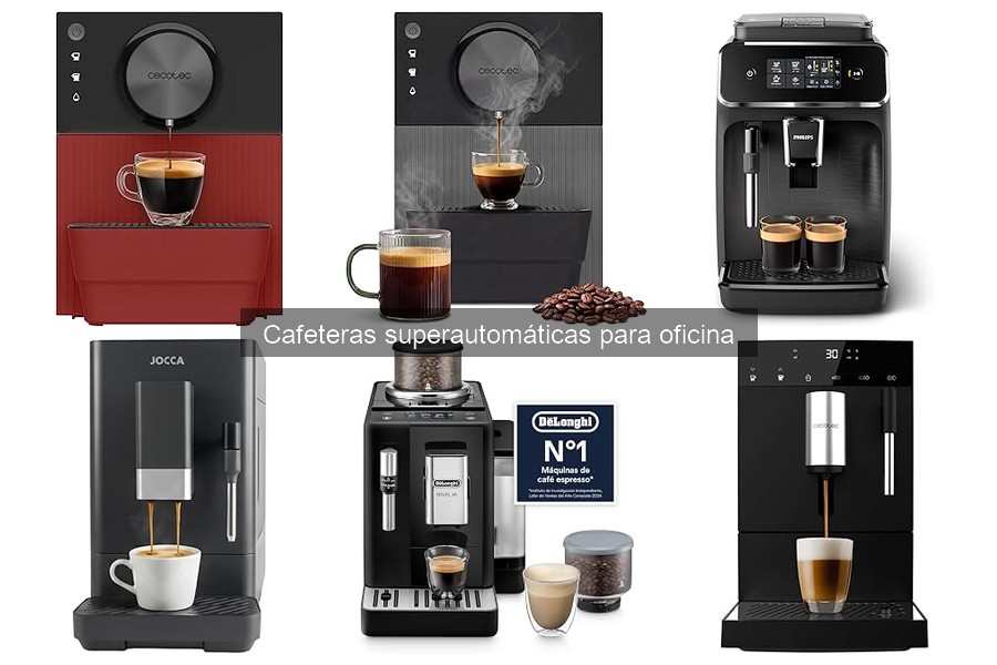 ¿Cuánto cuesta una cafetera superautomática para oficina?