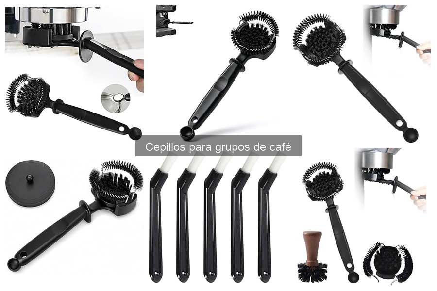Cuidados esenciales para cepillos de grupos de café
