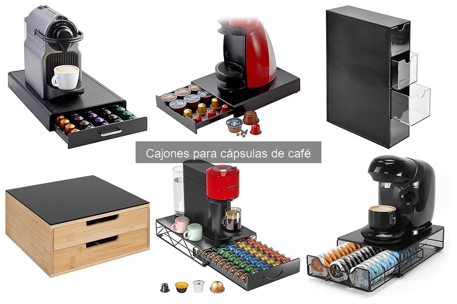 Descubre qué es un cajón para cápsulas de café