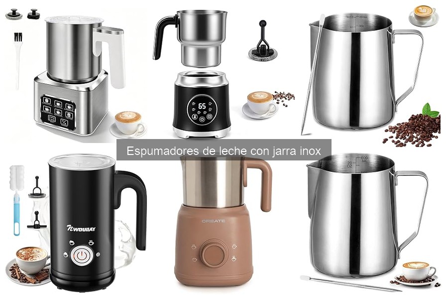 Descubre qué es un espumador de leche con jarra de inox